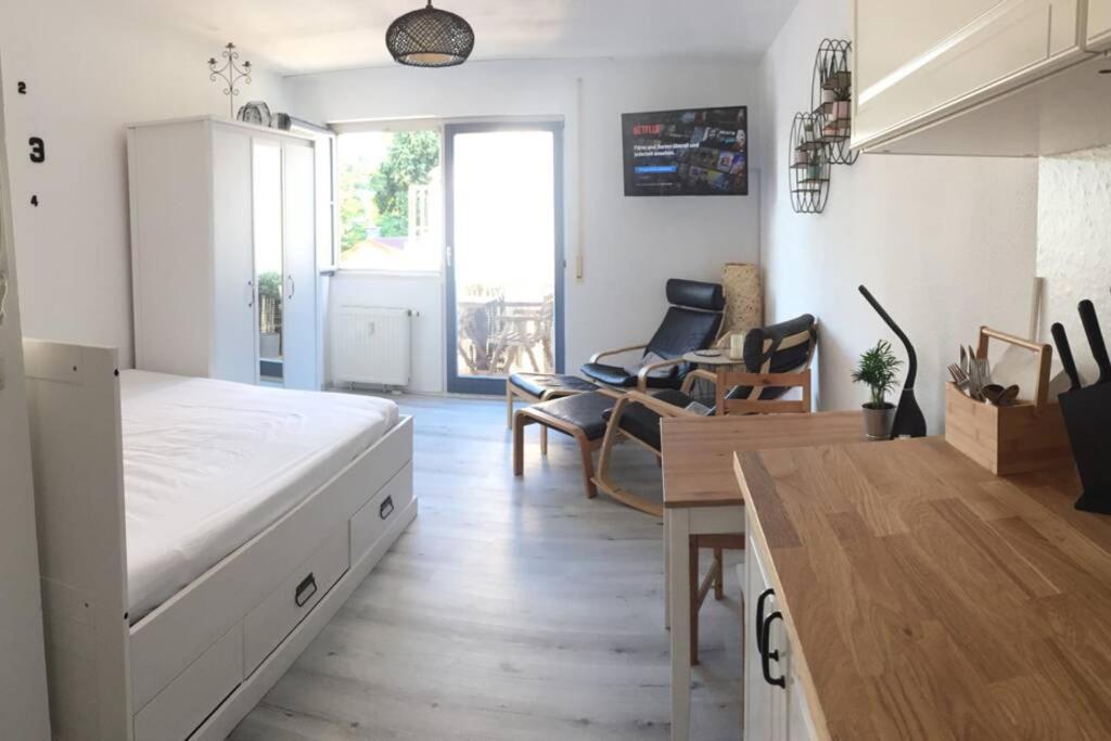 Apartment-Mitten In Konstanz, Gratis Parkplatz & Fahrrader, Netflix Tv Zewnętrze zdjęcie